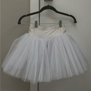 Capezio White Tulle Skirt
